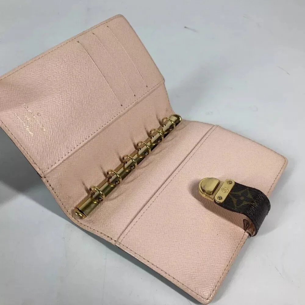 LOUIS VUITTON Monogram AgendaPM System Planner